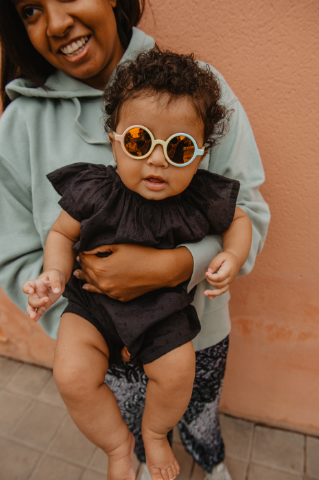 OCHELARI 0-12 LUNI ALBAŞTRI BABY protecție 100% împotriva razelor UVB și UVA [2]