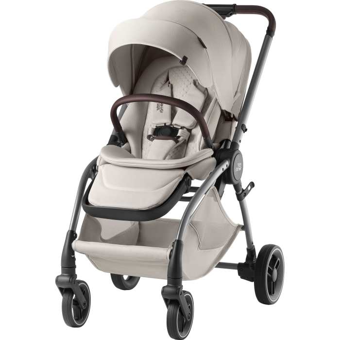 Pachet cărucior pentru copii, 2 în 1, Britax Römer Rio, Soft Taupe [2]
