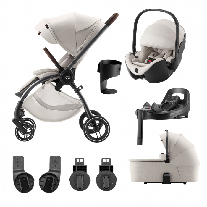 Pachet cărucior pentru copii, 4 în 1, Britax Römer Rio, Urban Olive [1]