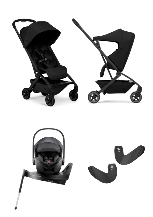 Pachet cărucior pentru copii, 4 în 1, Joolz Aer2, Space Black [1]