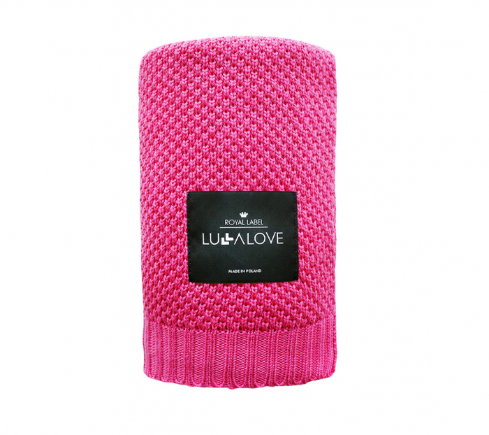 Patura bambus Macaroon Zmeura 80x100cm [1]