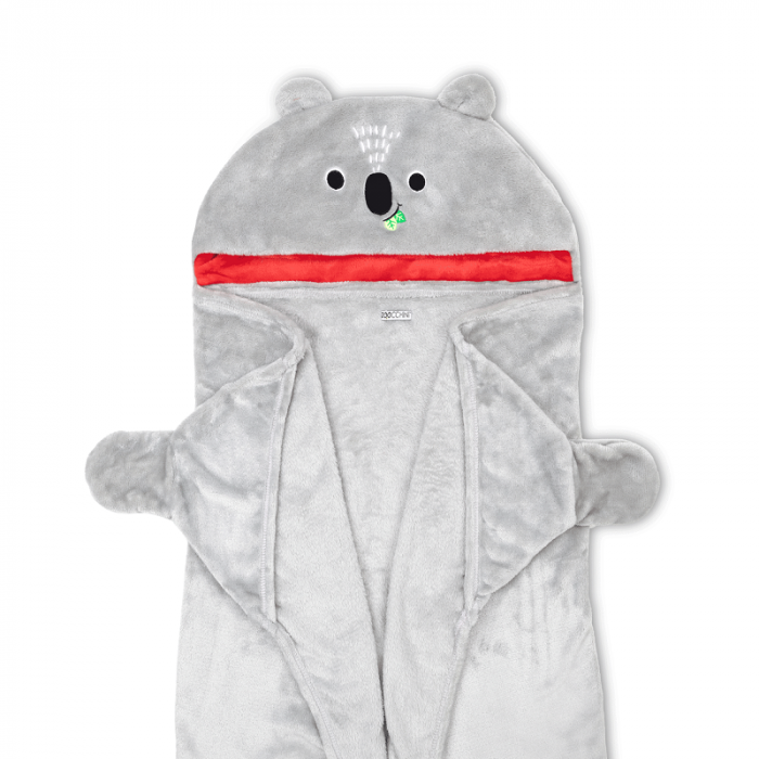 Paturica cu gluga. Zoocchini, 145x110cm, Koala [2]