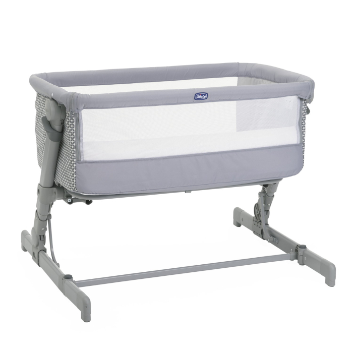Patut atasabil Chicco Next 2 Me Go, Soft Grey, 0luni+ [3]