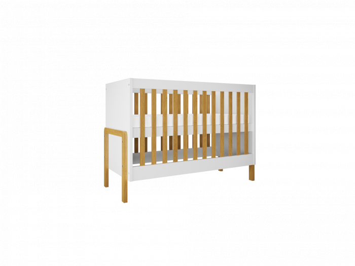 Patut  bebe din lemn - Little King -120x 60 [2]