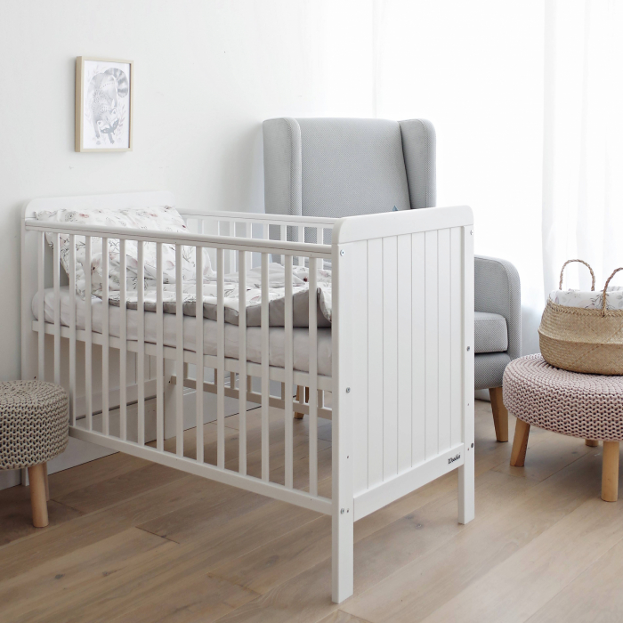 pat reglabil din lemn masiv pentru nou nascuti woodie [2]