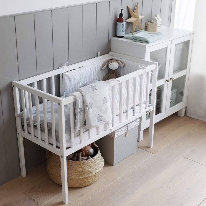 Titlu	 patut co sleeping bebelusi -lemn [6]
