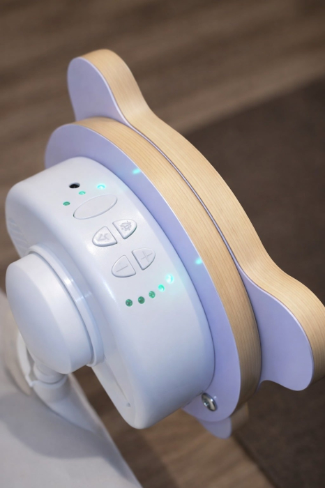 Patut Multifunctional cu leganare electrica, sunete si Bluetooth, AppeKids - Buggy [7]