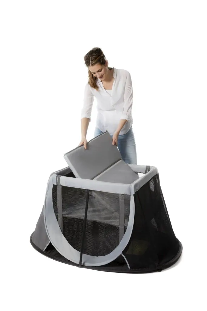 Patut Pliant Pop Up White Grey Rock Aeromoov [3]