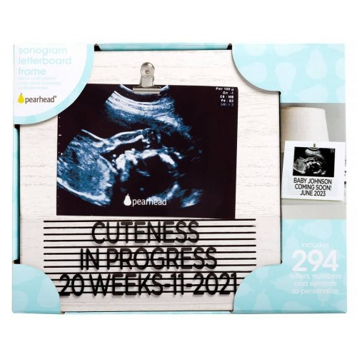 Rama foto ecografie cu litere pentru personalizare [2]