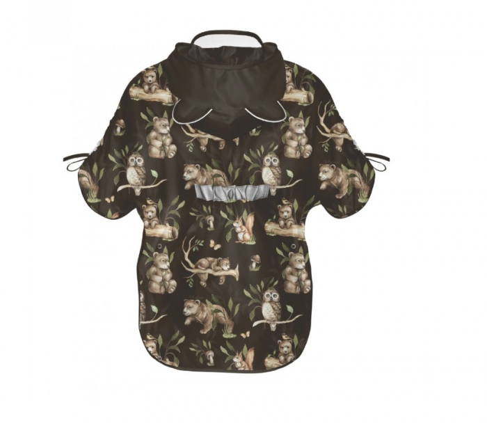 Pelerina de Ploaie pentru Copii, Poncho pentru ploaie 1,5-8 ani – Happy Bear dark [2]