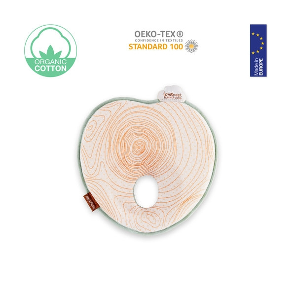 Perna Lovenest Original din bumbac organic impotriva plagiocefaliei Natural Care [10]
