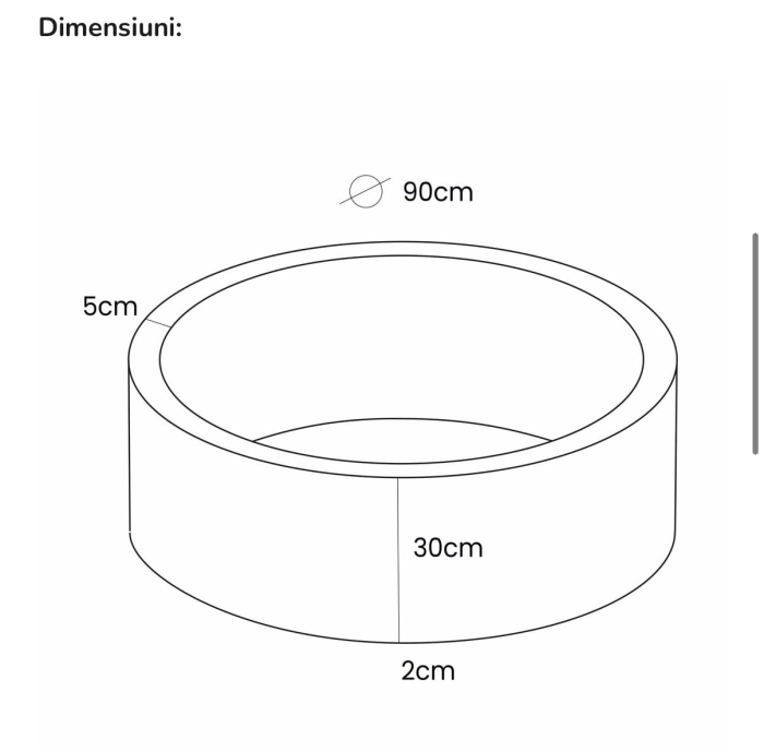 piscina cu bile pentru copii [3]