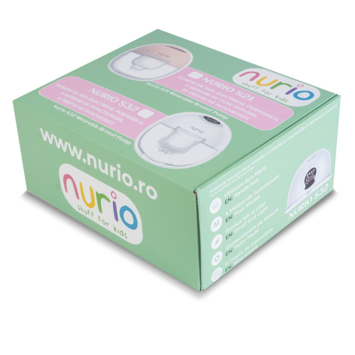 Pompa de san electrica, portabila cu 3 moduri de functionare flansa 27 mm - NURIO [5]