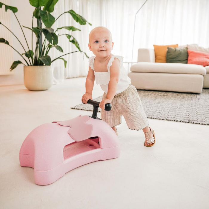 Premergator multifunctional My First 3in1, ride-on multifunctional, 6 luni +, Rose [14]