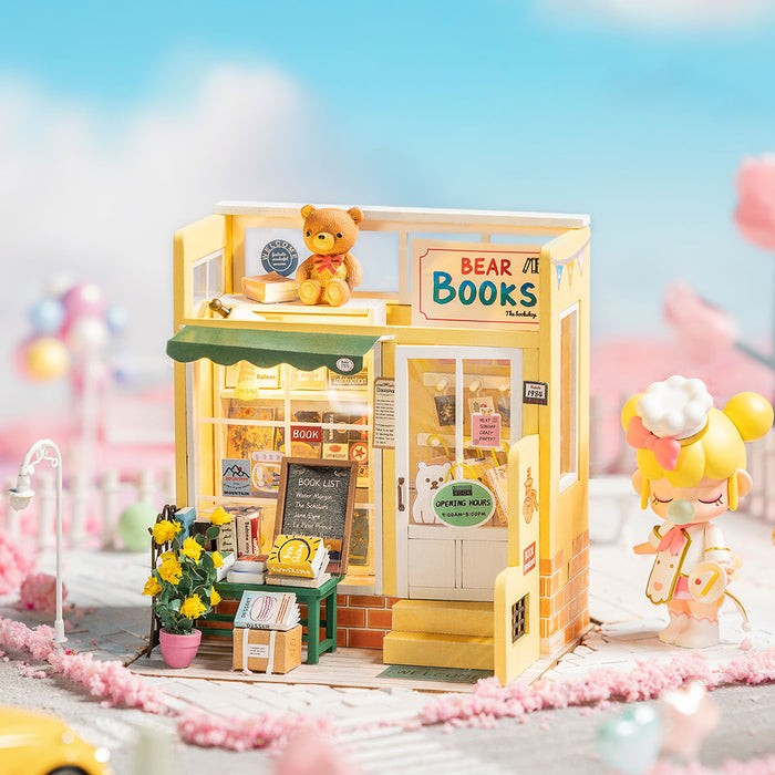 Puzzle 3D Minicasuta Libraria Mind-Find, RoLife, 63 piese, DG152 [2]