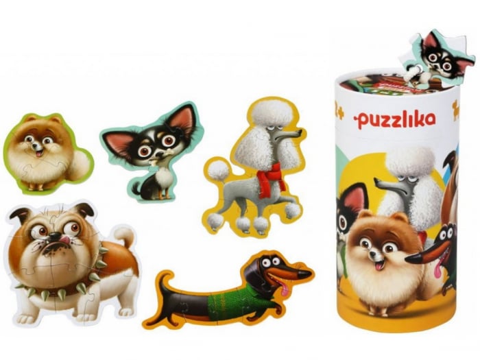 Puzzle, 5 in 1 Cubika, "Dogs"  [5]