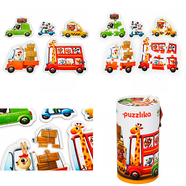 Puzzle, Cubika, "Masinutele cu prieteni" [5]