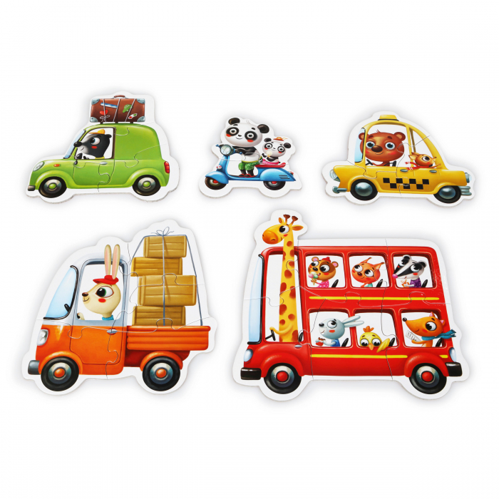 Puzzle, Cubika, "Masinutele cu prieteni" [2]