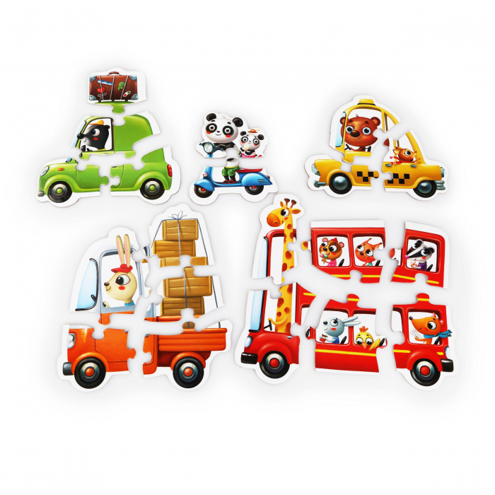 Puzzle, Cubika, "Masinutele cu prieteni" [4]