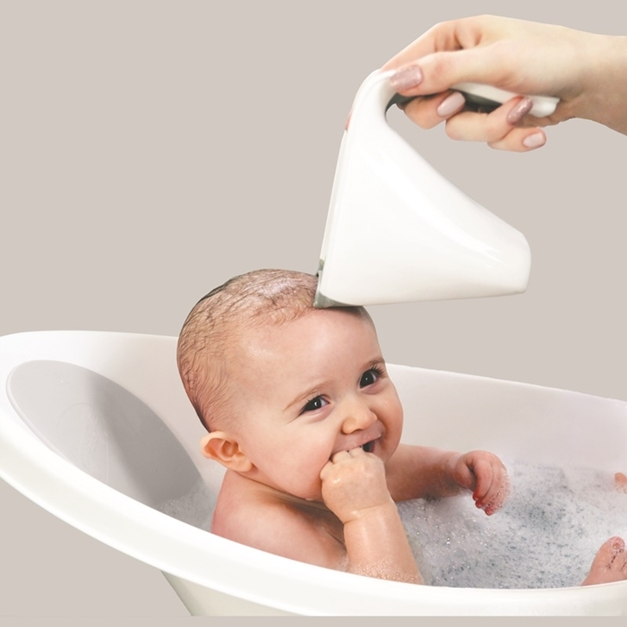 Recipient clatire bebelusi, Shnuggle, 350ml, Alb [2]