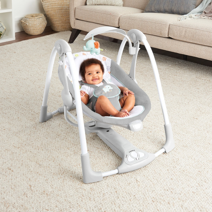 Leagan si balansoar beblusi transformabil 2 in 1 Wimberly  Ingenuity [4]