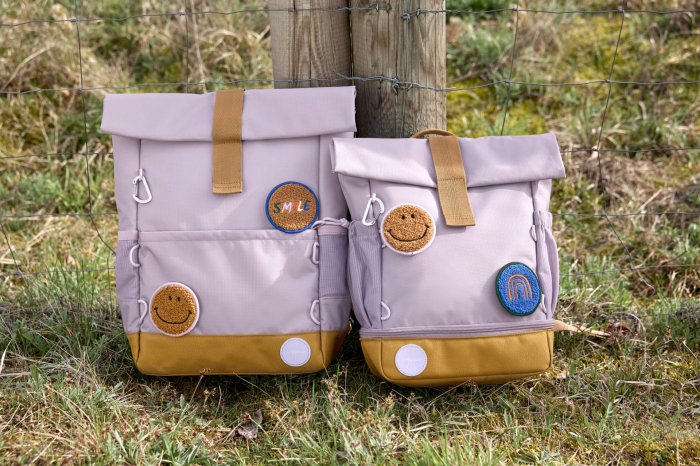 Rucsac Medium Rolltop, Little Gang Lilac [4]