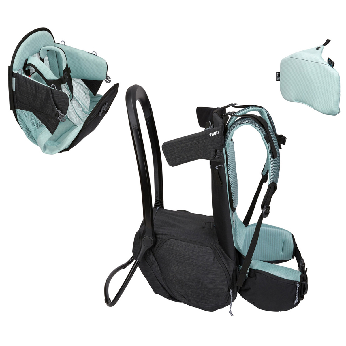 Rucsac transport copii, Thule, Sapling, Negru [4]