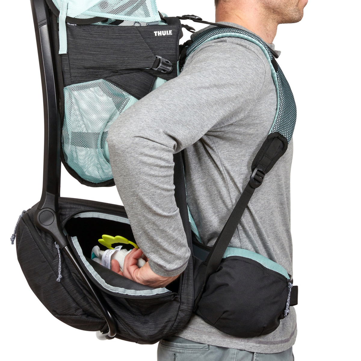 Rucsac transport copii, Thule, Sapling, Negru [5]