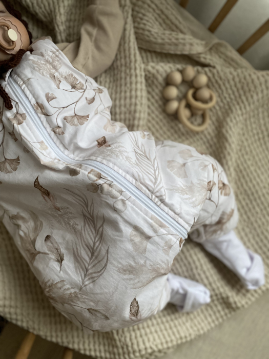 Sac de dormit cu picioare, bumbac muselina 0.5 Tog, Light Boho, XS, 6-18 luni [5]