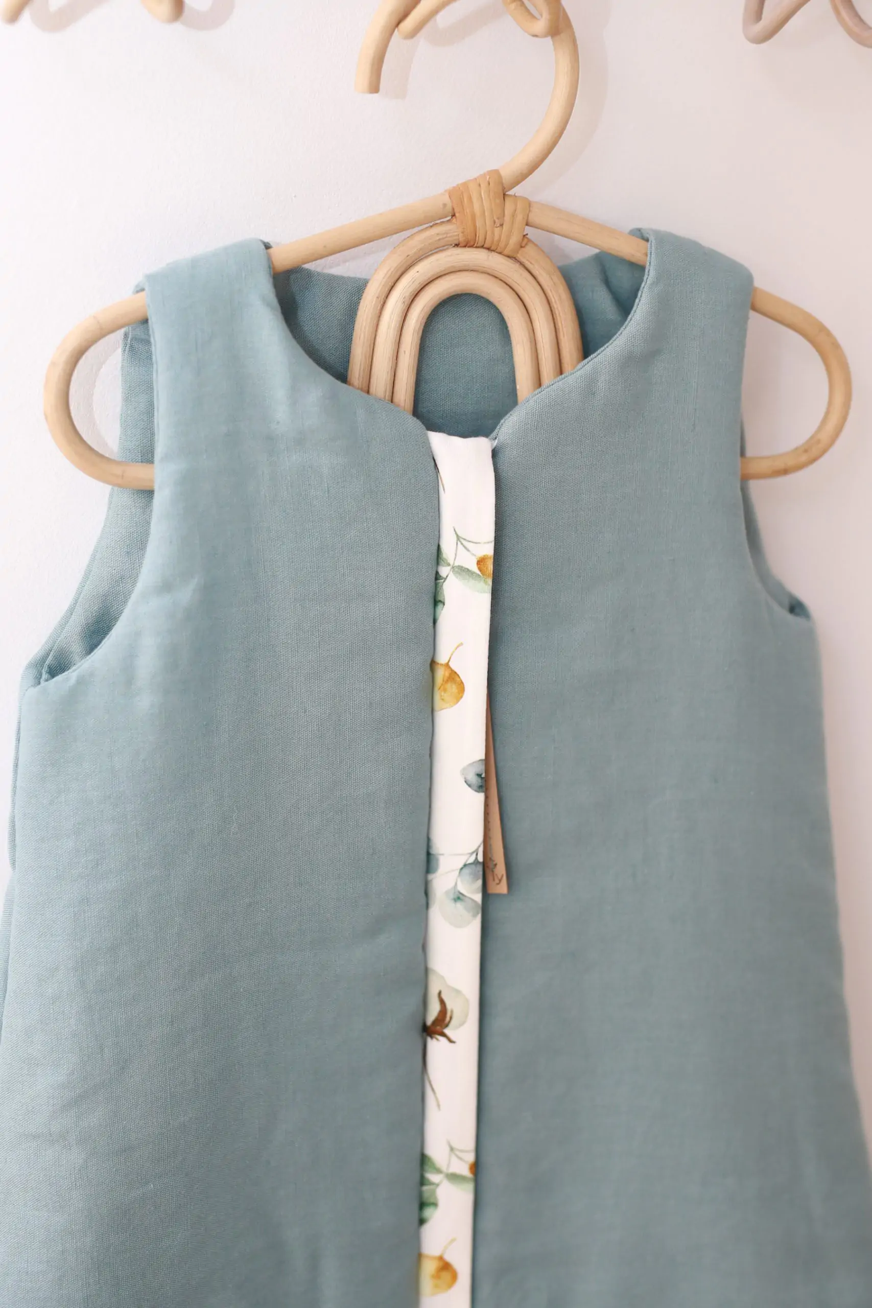 Sac de dormit cu picioare, in cu umplutura 2-2.5 Tog, tot parcusul anului, Sea Blue, 74 80, 1-2 ani [4]