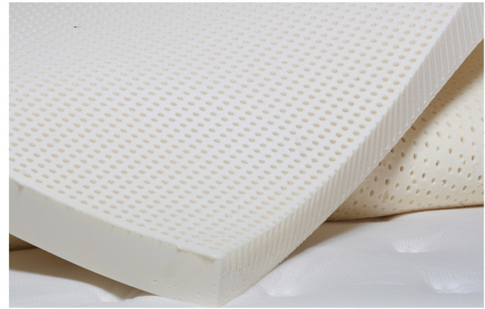 Saltea patut 127x63x10 cm, Cocos Latex cu husa detasabila Bumbac Organic si lana, 127x63x10 cm [2]