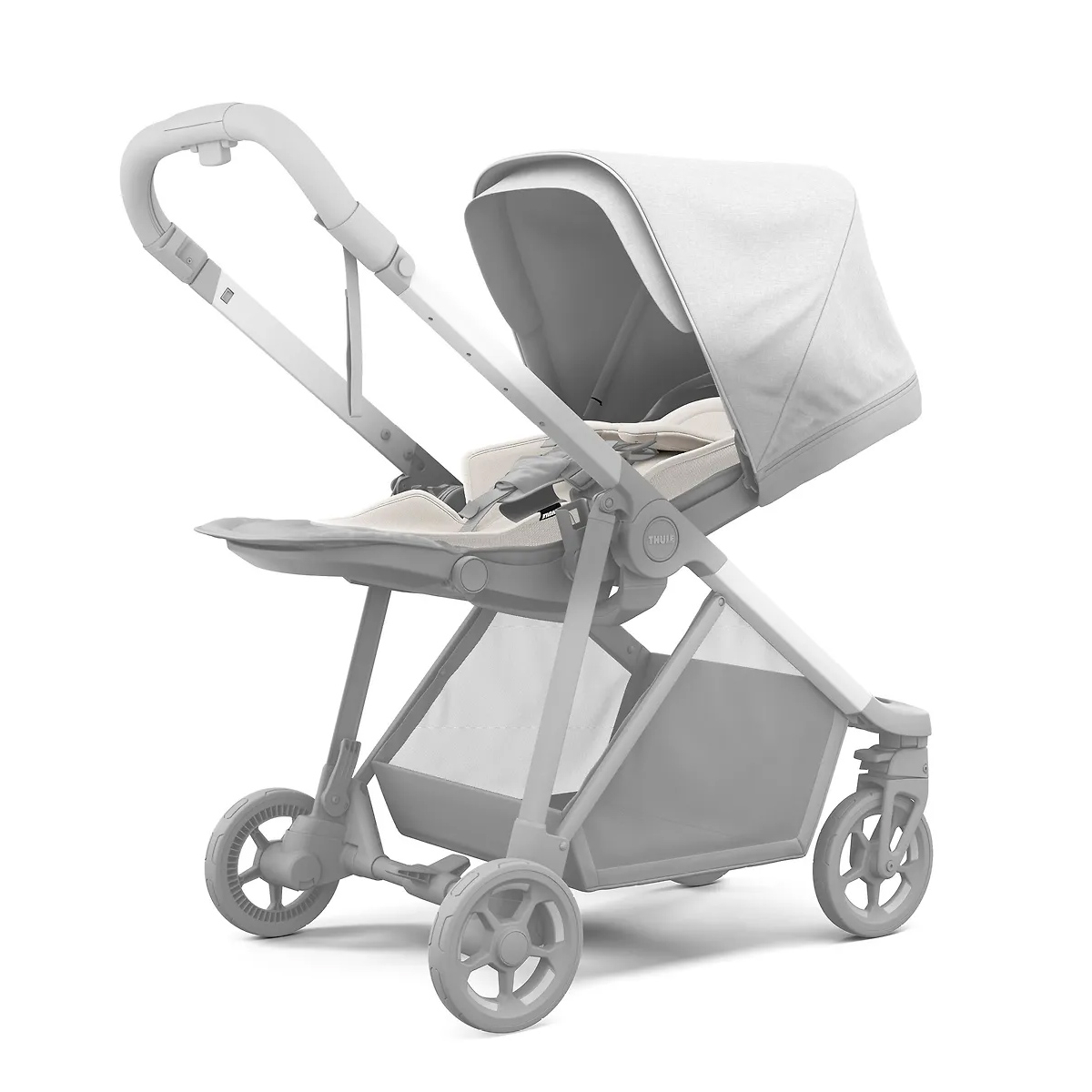 Saltea pentru nou-nascuti, Thule, Newborn Inlay, Gri [2]