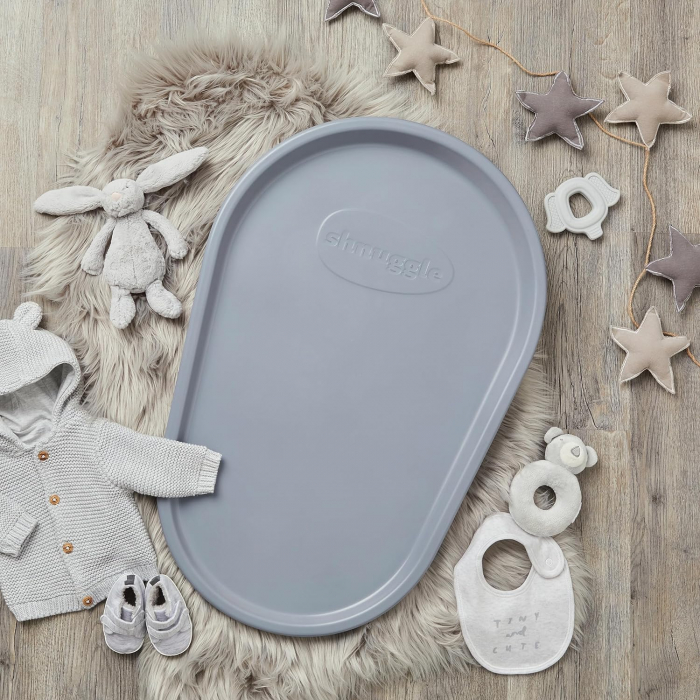 Salteluta pentru schimbat scutece - grey - Shnuggle [2]