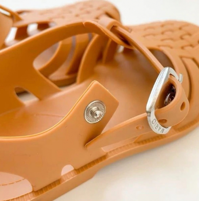 Sandale impletite Brown [2]