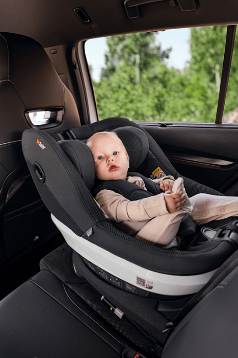 Scaun auto copii BeSafe Beyond 360 - Dark Grey Mélange [5]