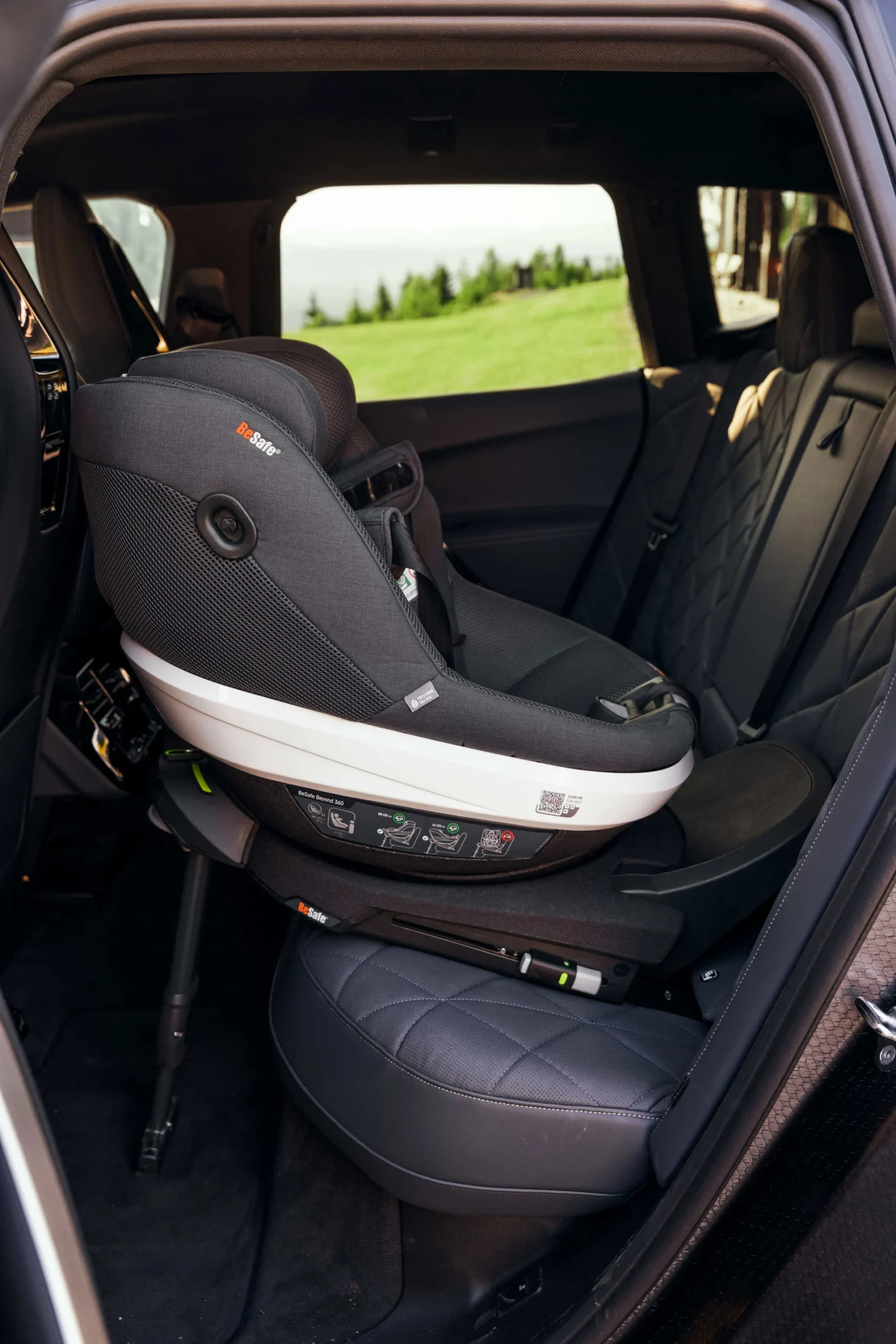 Scaun auto copii BeSafe Beyond Negru Soft Breeze de la 6 luni la 6 ani [6]