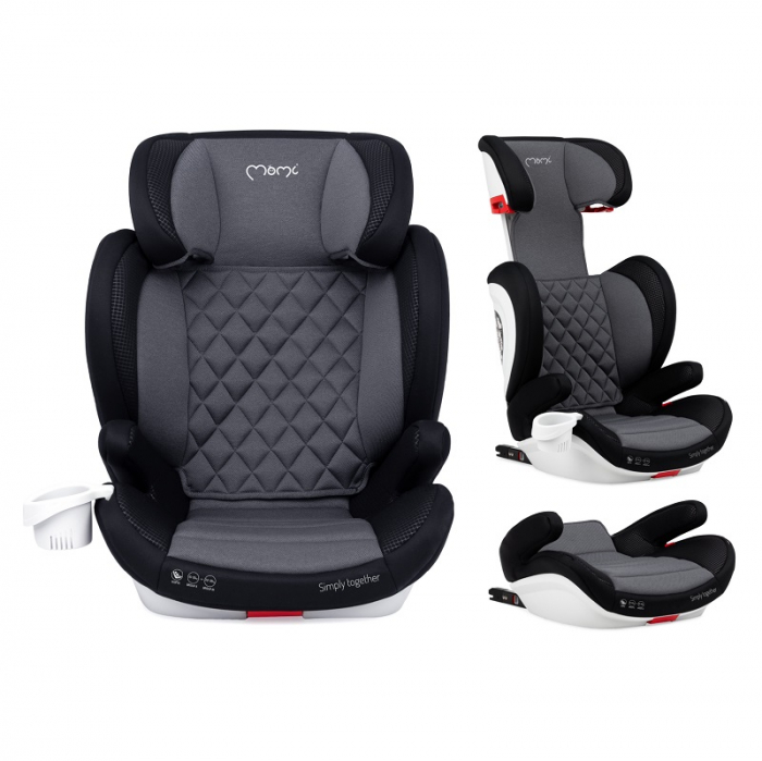 Scaun auto cu isofix Quick Fix, Momi, 15-36Kg, Black [3]