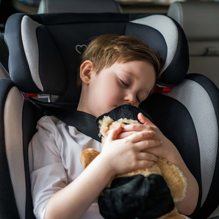 Scaun auto cu isofix Quick Fix, Momi, 15-36Kg, Dots [5]