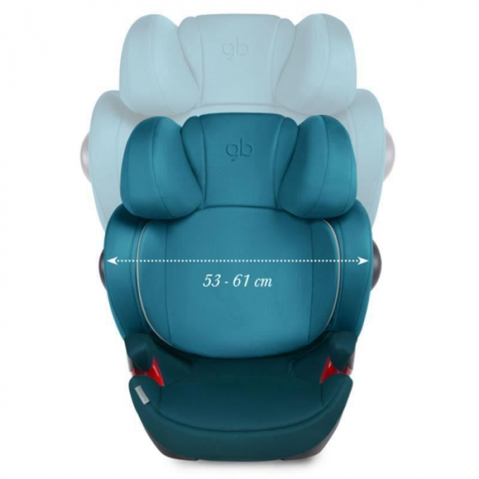Scaun auto grupa 15-36 kg gb Elian-fix Monument Black [7]