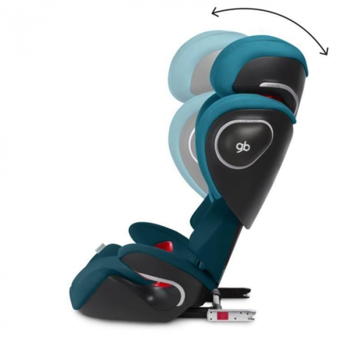 Scaun auto grupa 15-36 kg gb Elian-fix Monument Black [11]