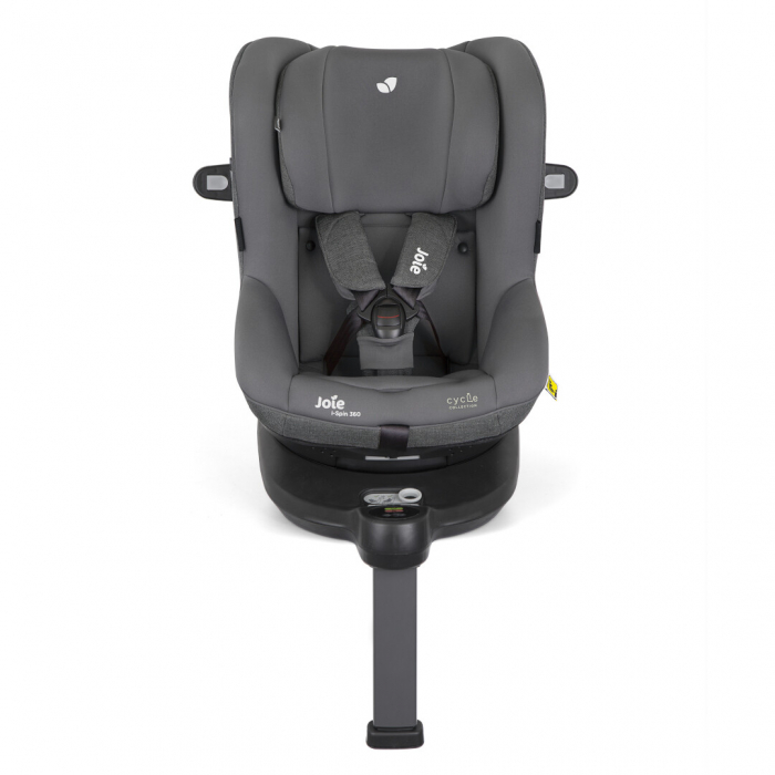 Scaun auto i-Spin 360° Shell Gray, Colectia Cycle, nastere - 105 cm, testat ADAC si testat Suplimentar la impact lateral, frontal si din spate [8]
