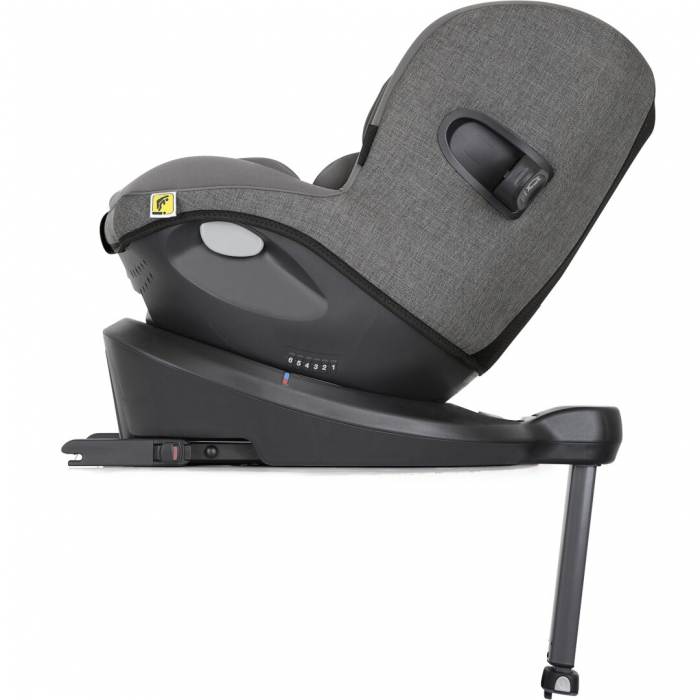 Scaun auto i-Spin 360° Shell Gray, Colectia Cycle, nastere - 105 cm, testat ADAC si testat Suplimentar la impact lateral, frontal si din spate [11]