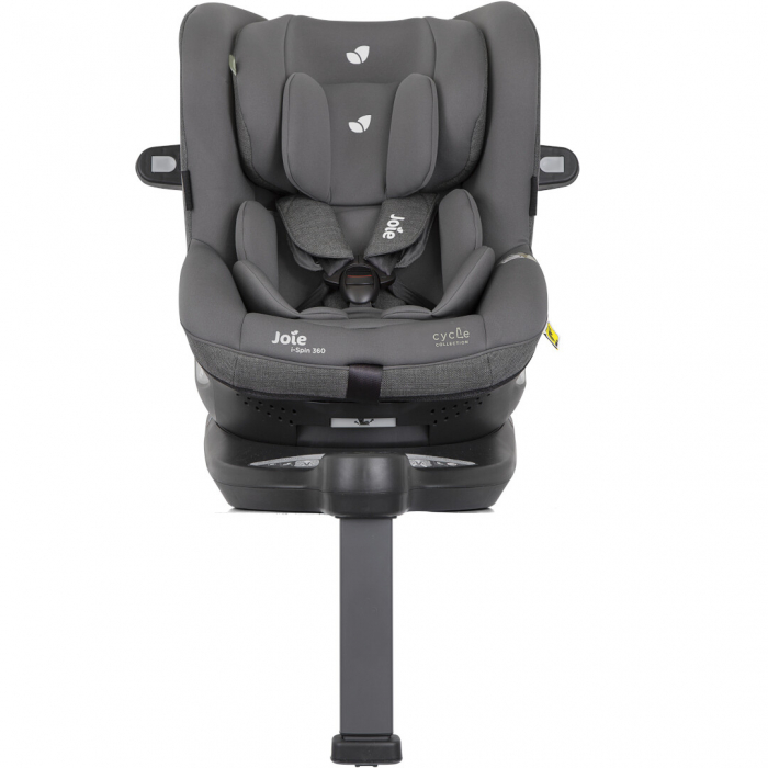 Scaun auto i-Spin 360° Shell Gray, Colectia Cycle, nastere - 105 cm, testat ADAC si testat Suplimentar la impact lateral, frontal si din spate [5]
