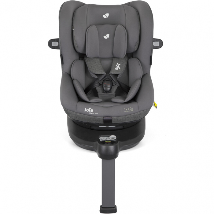 Scaun auto i-Spin 360° Shell Gray, Colectia Cycle, nastere - 105 cm, testat ADAC si testat Suplimentar la impact lateral, frontal si din spate [3]