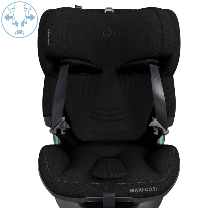 Scaun Auto  Maxi-Cosi  I-Size EMERALD 360 PRO de la nastere la 12 ani Authentic Black [9]