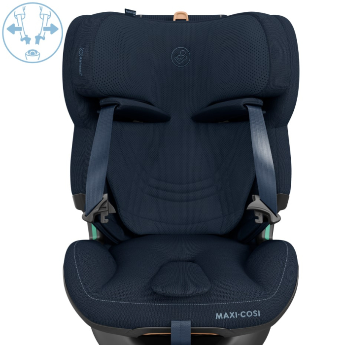 Scaun Auto  Maxi-Cosi  I-Size EMERALD 360 PRO de la nastere la 12 ani Authentic Blue [9]