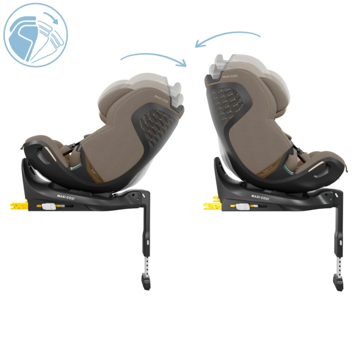 Scaun Auto  Maxi-Cosi  I-Size EMERALD 360 PRO de la nastere la 12 ani Authentic Truffle [5]