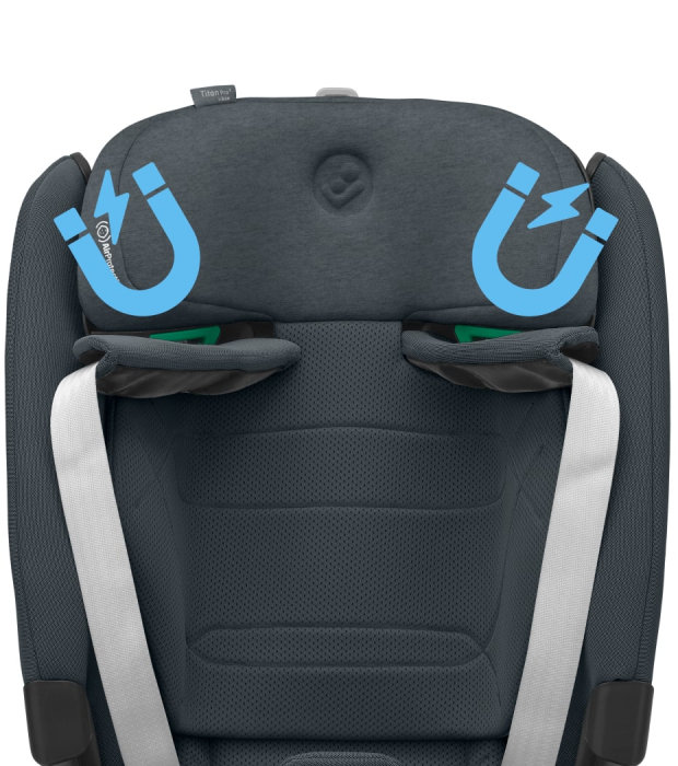 Scaun Auto Maxi-Cosi Titan Pro v2 I-Size de la 15 luni la 12 ani  Authentic Graphite [11]