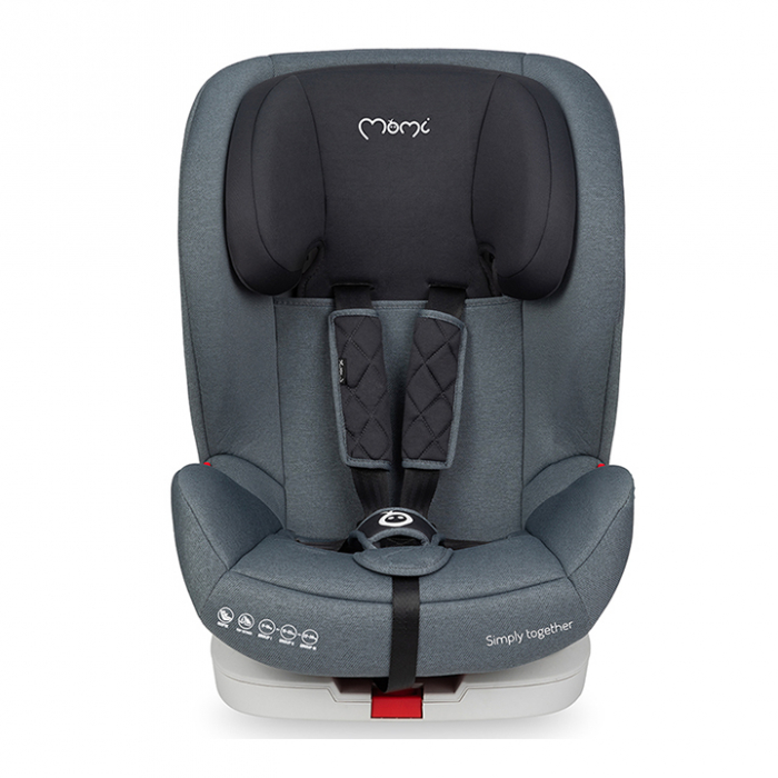 Scaun auto, MoMi SAFETYLUX Pink, Sistem de prindere ISOFIX si TOP TETHER, Carcasa ranforsata cu otel, Tetiera reglabila, Husa detasabila, Centura in 5 puncte [3]