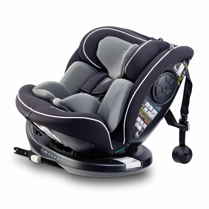 Scaun auto Nova2 de la 6-luni -5 ani, Black, 40 -150 cm, certificat R129 [8]